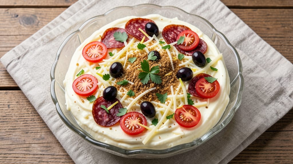 Antipasto Cheese Ball Recipe: Herb-Infused Crunch With Warm Olive Oil Streaks