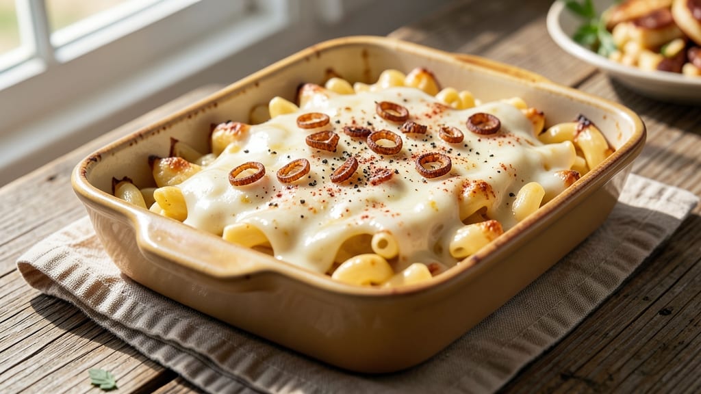 Baked Mac And Cheese Recipe Using Eggs: Fluffy Breakfast Casserole Magic