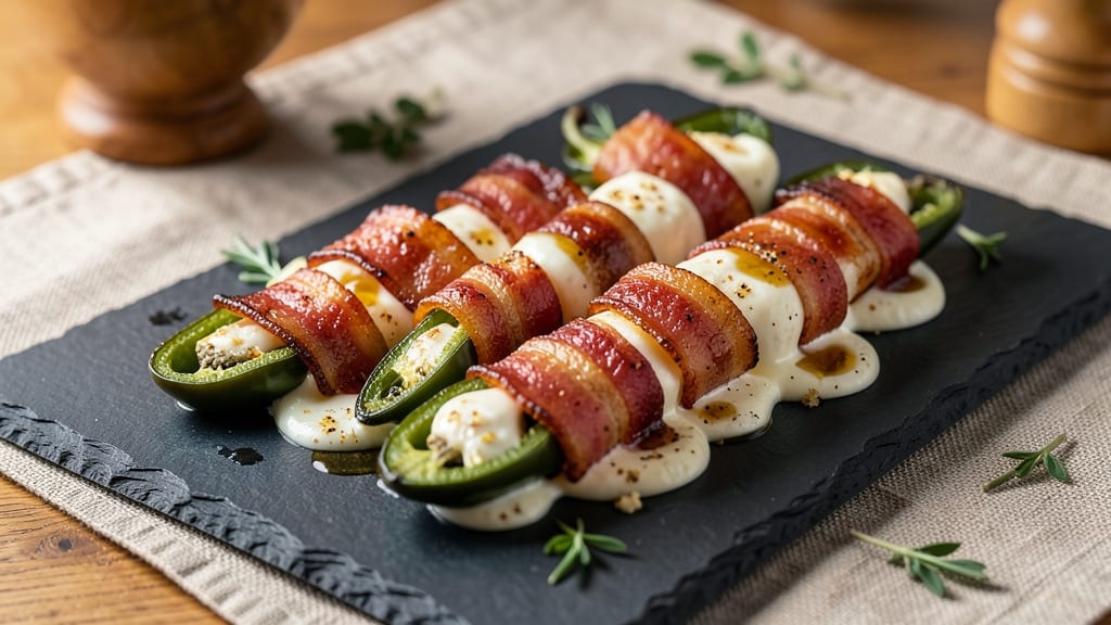 Bacon-Wrapped Jalapeños With Cream Cheese Recipe: Smoky-Spicy Crunch Packed With Gooey Cheese