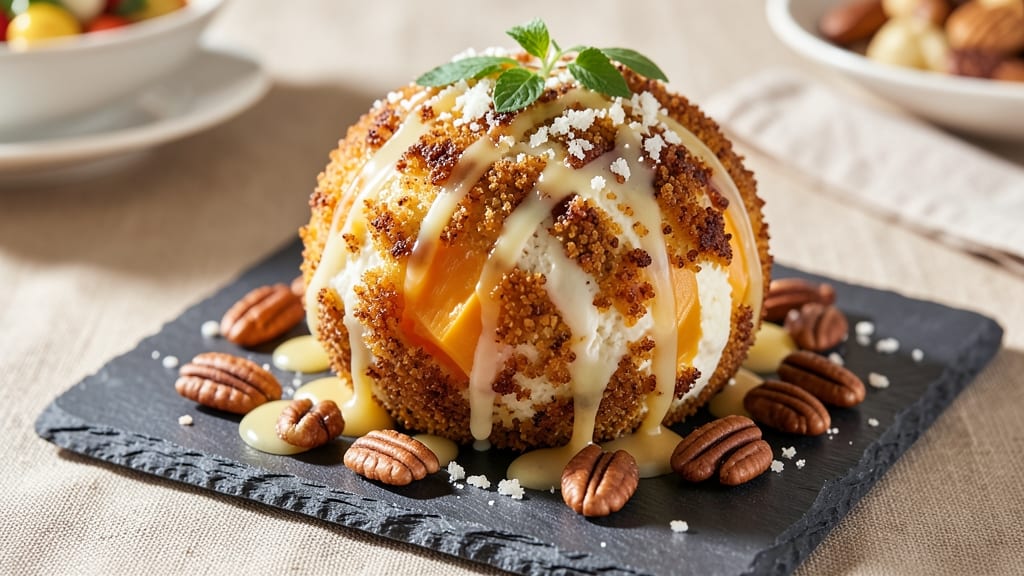 Armour Cheese Ball Recipe: Crunchy Parmesan and Pecan Party Bite