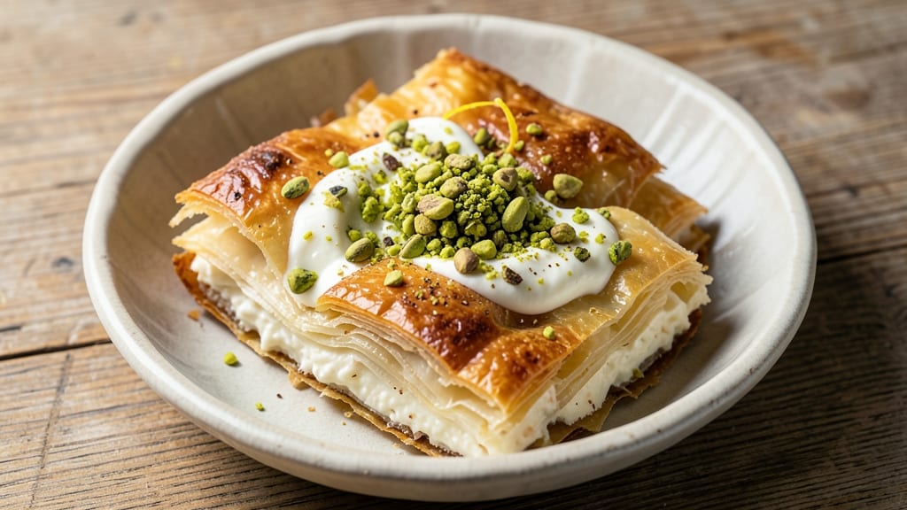 Baklava With Ricotta Cheese Recipe: Crispy Phyllo Layers and Creamy Twist
