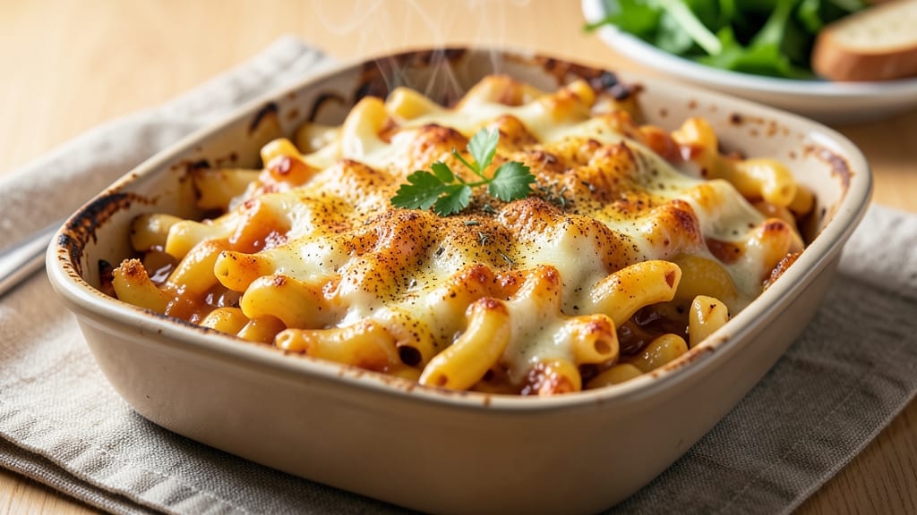 Baked Macaroni and Cheese Recipe with Dry Mustard: Sharp Heat and Silky Stovetop Base