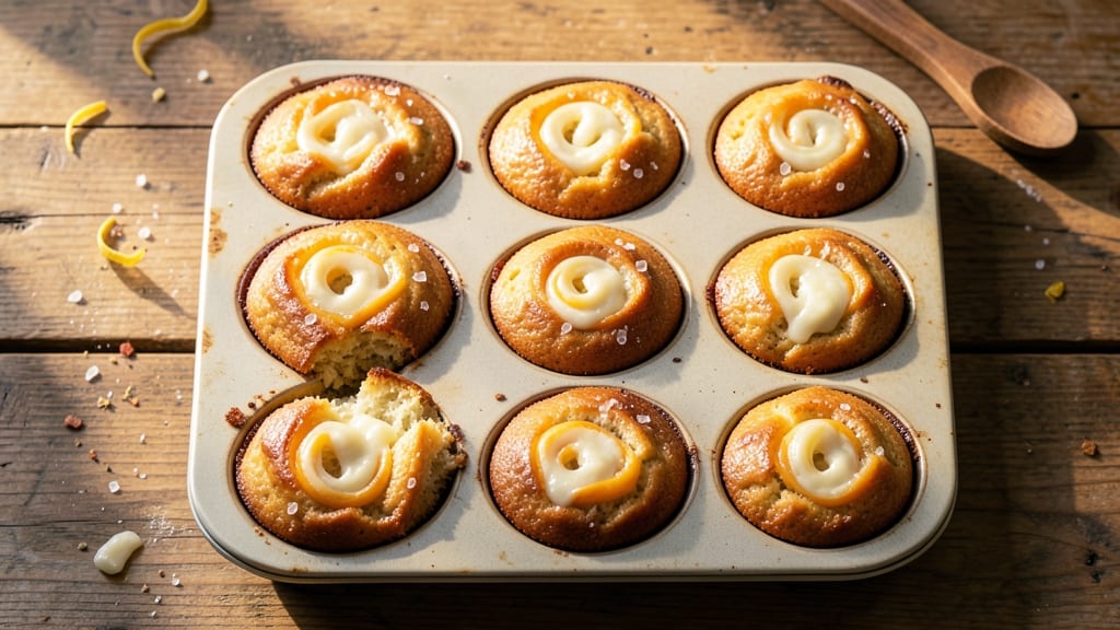 Basic Cheese Muffins Recipe: Fluffy Crumb With Gooey Cheddar Pulls