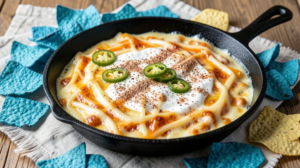 Abuelos Cheese Dip Recipe: Smoky Tortilla Crunch and Melty Monterey Jack Magic