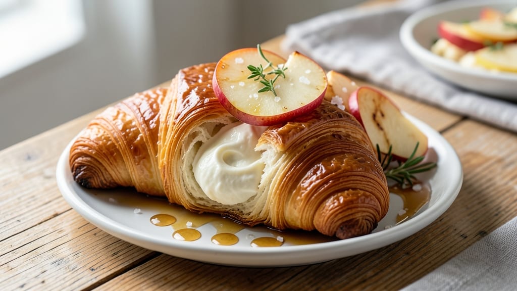 Apple Cream Cheese Croissants Recipe: Flaky Layers Stuffed With Sweet-Tangy Filling