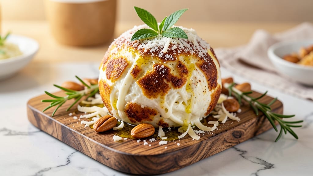 Asiago Cheese Ball Recipe: Triple-Creamy Bite-Sized Party Star