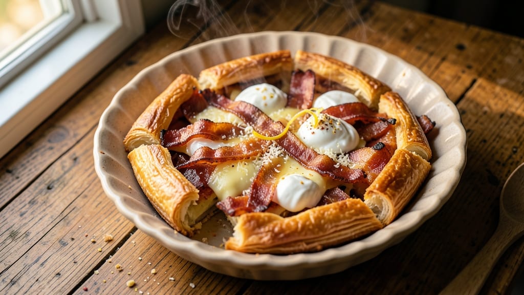 Bacon and Cheese Pastry Recipe: Flaky Layers With Smoky-Salty Bite