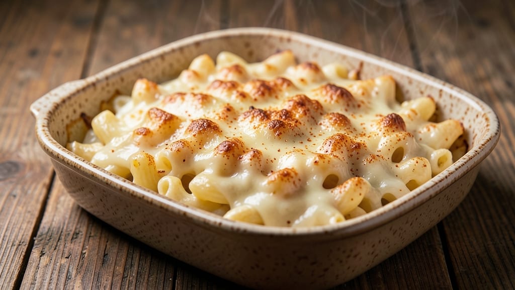 Baked Mac and Cheese Recipe with Cheese Sauce: Triple-Layered Crunch and Gooey Heart