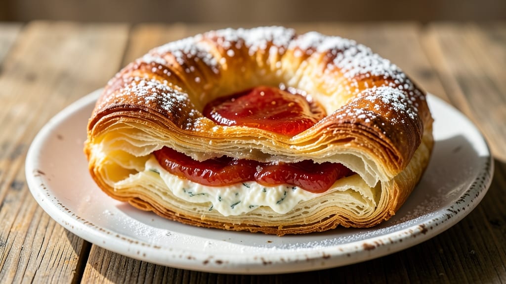 Apricot Cheese Danish Recipe: Flaky Layers With Jam-Infused Sweetness