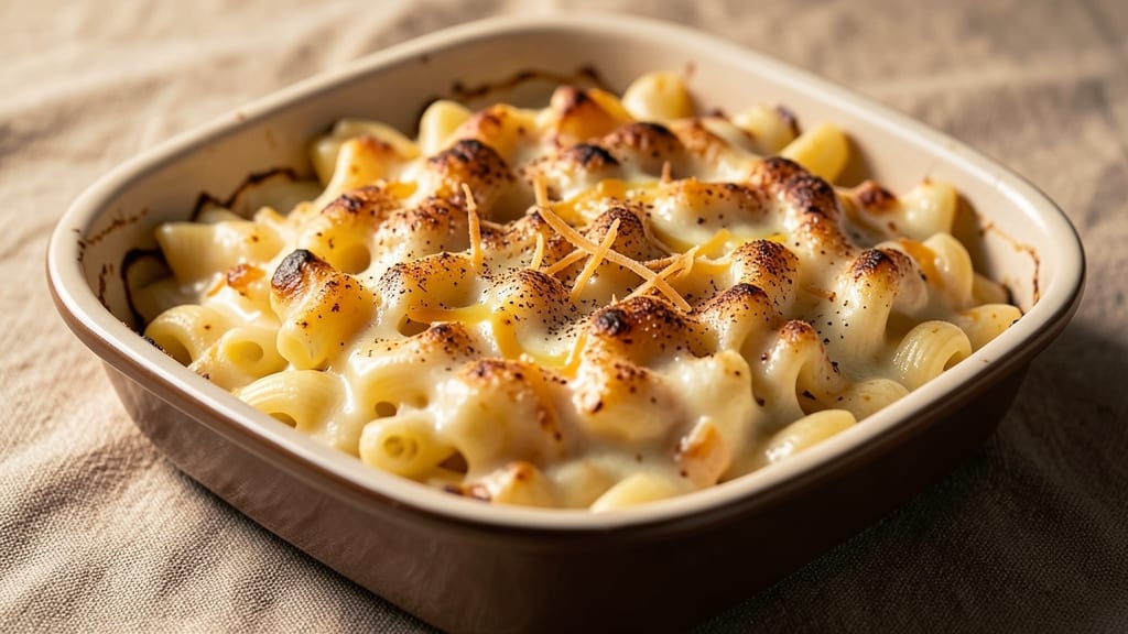 Baked Mac and Cheese Recipe With Shredded Cheese: Double-Baked Crunch and Melty Streaks