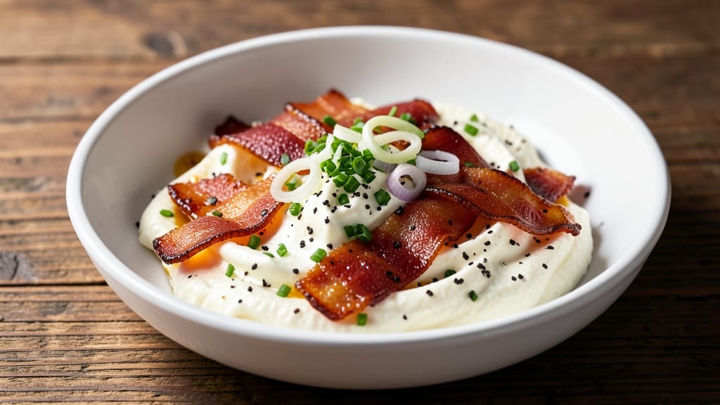 Bacon Scallion Cream Cheese Dip Recipe: Crispy Pancetta Bites in Savory Swirls