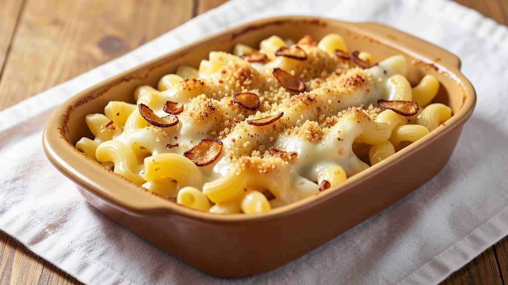 Banquet Mac and Cheese Recipe: Triple-Layered Crowd-Pleaser With Crispy Breadcrumbs
