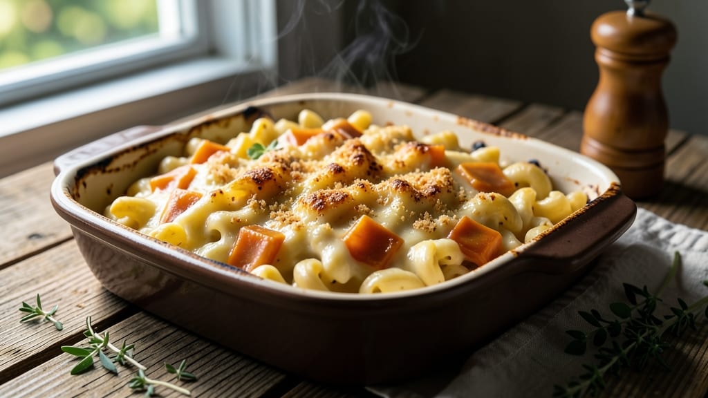 Baked Mac N Cheese Recipe with Heavy Cream: Ultra-Smooth, Velvety Layers and Golden Crust