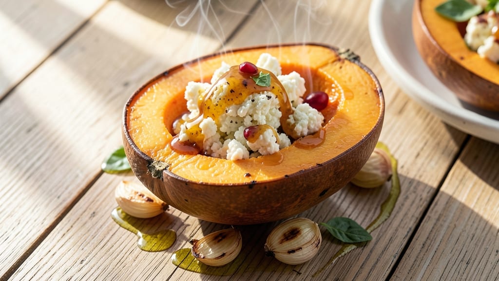 Acorn Squash Cheese Recipe: Roasted Sweetness and Creamy Goat Cheese Fusion