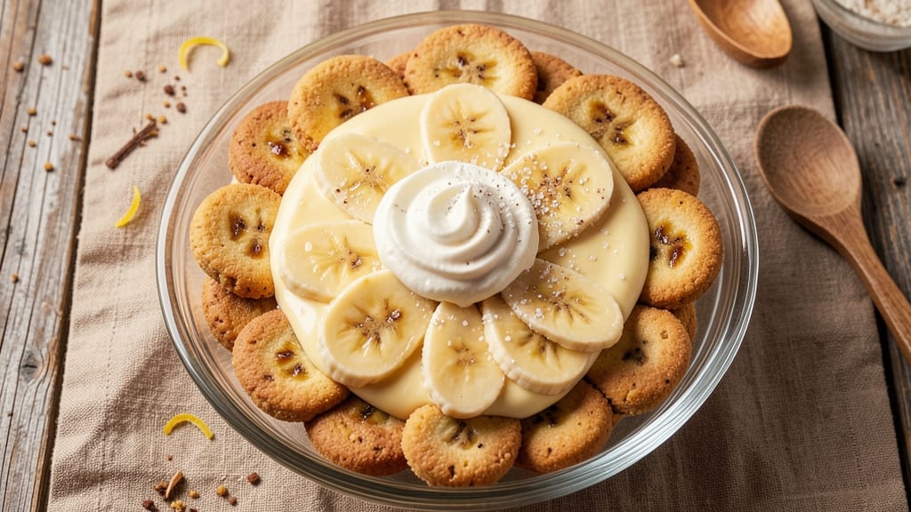 Banana Pudding With Cream Cheese and Chessmen Cookies Recipe: No-Bake Layers of Vanilla Cream Cheese Bliss