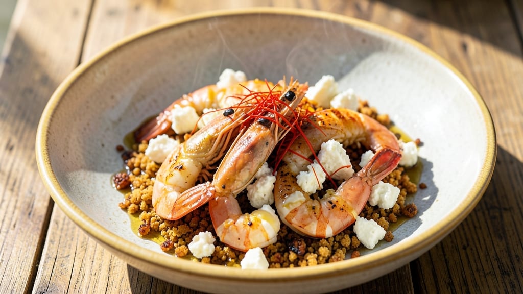 Baked Shrimp With Feta Cheese Recipe: Lemon-Garlic Crunch in 20 Minutes