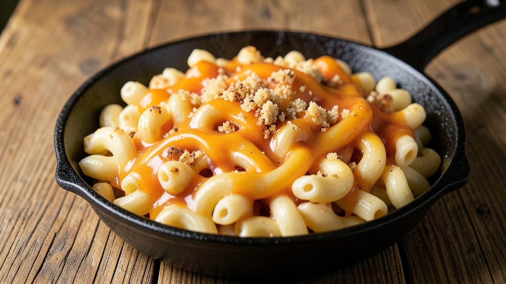 American Style Mac and Cheese Recipe: Extra-Creamy Baked Bites With Crispy Breadcrumbs