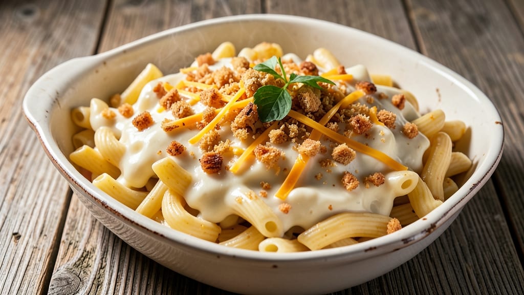 Barilla Elbow Macaroni and Cheese Recipe: Cheesy Crunch Top, Silky Sauce