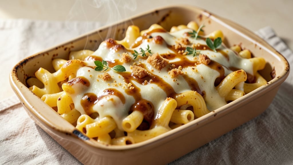 Baked Mac and Cheese Recipe Without Boiling Noodles: Stovetop-Melted Creaminess in One Pot
