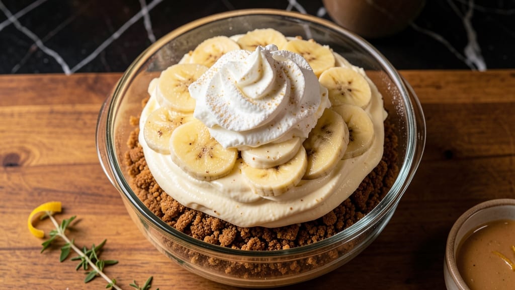 Banana Pudding Recipe With Cream Cheese and Graham Crackers: Triple-Layered Bliss in Minutes