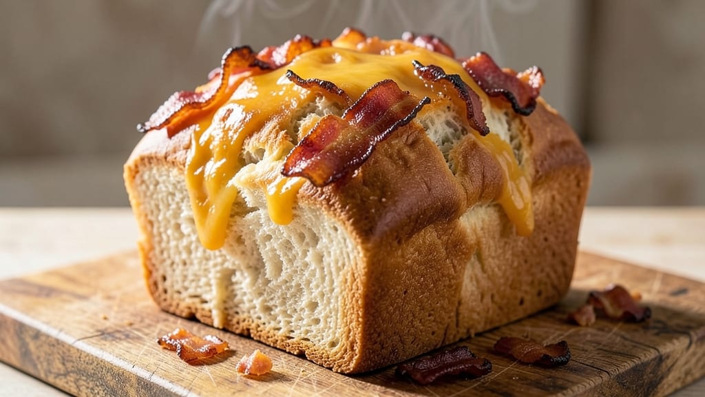 Bacon Cheese Bread Machine Recipe: Crispy Edges With Gooey Pull-Apart Magic