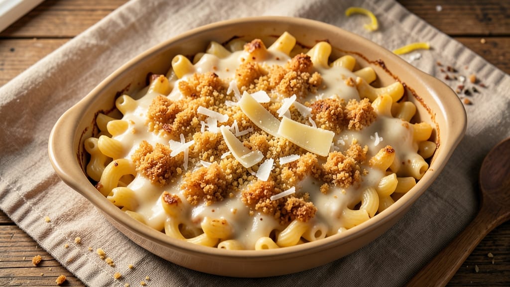Baked Mac and Cheese Recipe with Cream of Chicken Soup: Creamy Velvety Bite With Hidden Protein