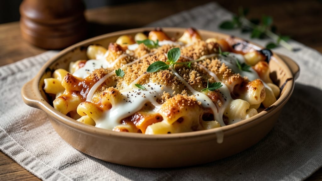 Baked Mac and Cheese Recipe: Temp-Controlled Crispy Top, Gooey Core
