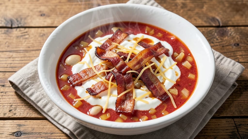 Bacon Cheese Soup Recipe: Smoky Depth and Creamy Swirls in One Bowl