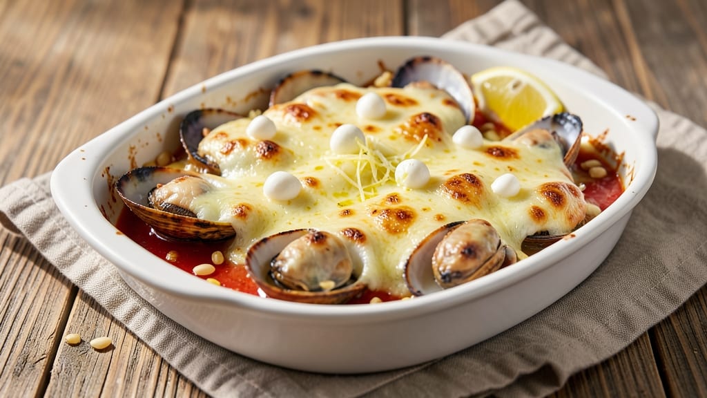 Baked Clams With Cheese Recipe: Golden Crust Meets Melty Gooey Centers