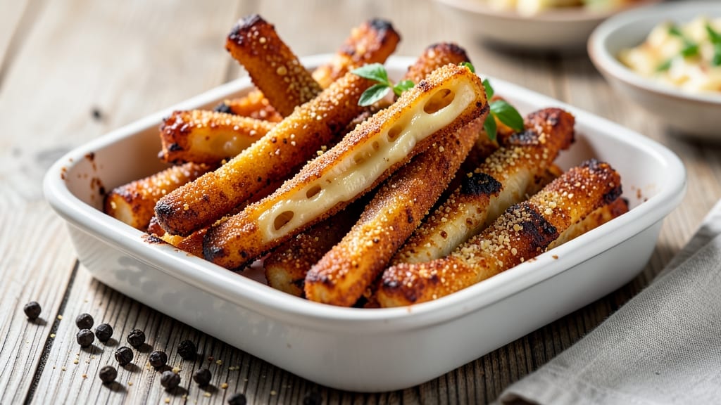 Baked Cheese Sticks Recipe Filipino Style: Crispy Edges With Gooey Edam Cheese Pull
