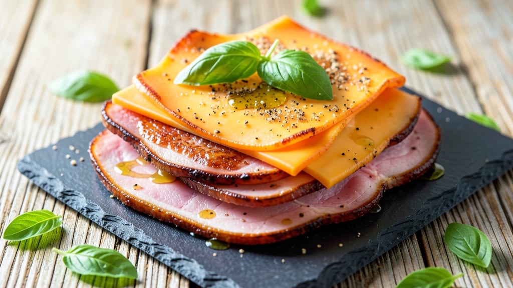 Baked Ham and Cheese Recipe: Crispy-Golden Bites with Melty Centers