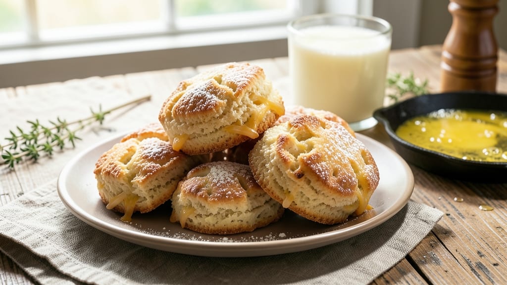 Baking Powder Cheese Biscuits Recipe: Flaky Layers and Buttermilk Magic