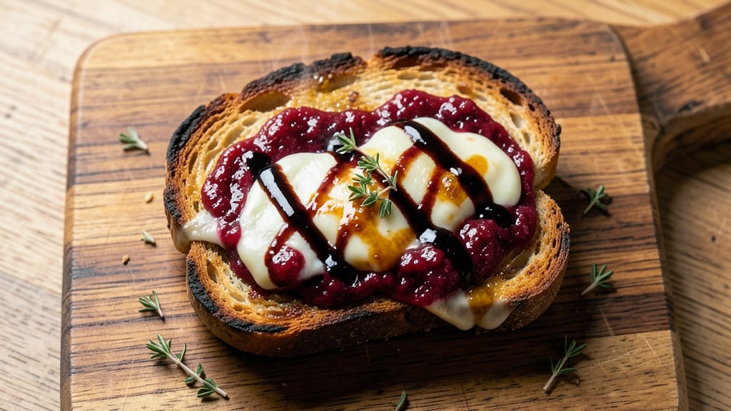 Balsamic Blackberry Bliss Grilled Cheese Recipe: Sweet-Tart Jam Layers Between Crispy Bread