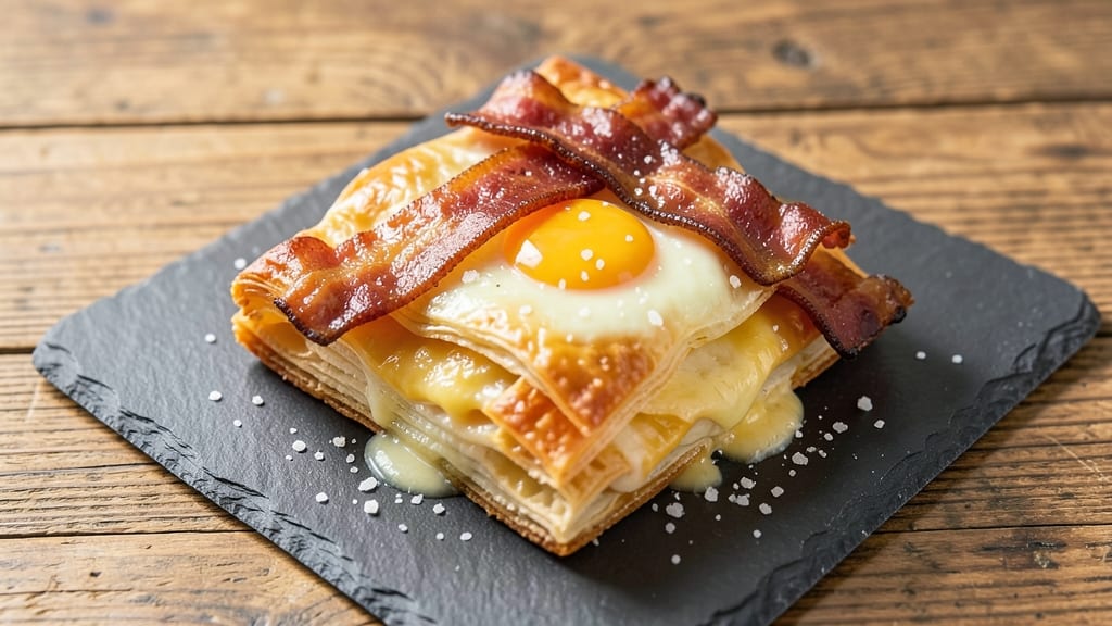 Bacon Cheese Puff Pastry Recipe: Smoky Crispy Layers With Melty Edges
