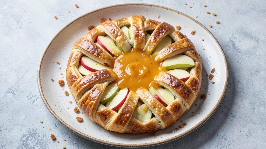 Apple Cheese Pastry Recipe: Flaky Crust with Caramelized Apple Filling