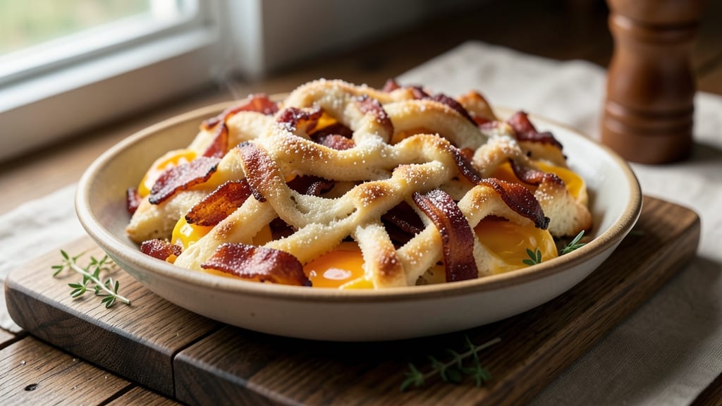 Bacon, Egg, and Cheese Monkey Bread Recipe: Pull-Apart Crunch With Gooey Centers