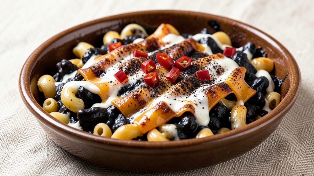 Baked Mac and Cheese Black Recipe: Smoky Chipotle Kick in One-Pan Magic
