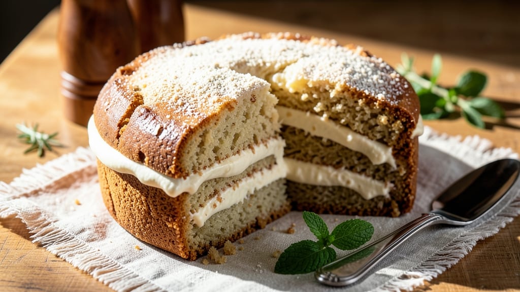 Almond Cream Cheese Pound Cake Recipe: Fluffy Layers with Nutty Swirls