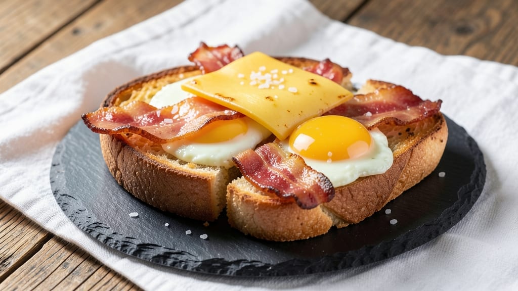 Bacon, Egg, and Cheese English Muffin Recipe: Crispy Toasted Crunch With Runny Yolk Magic