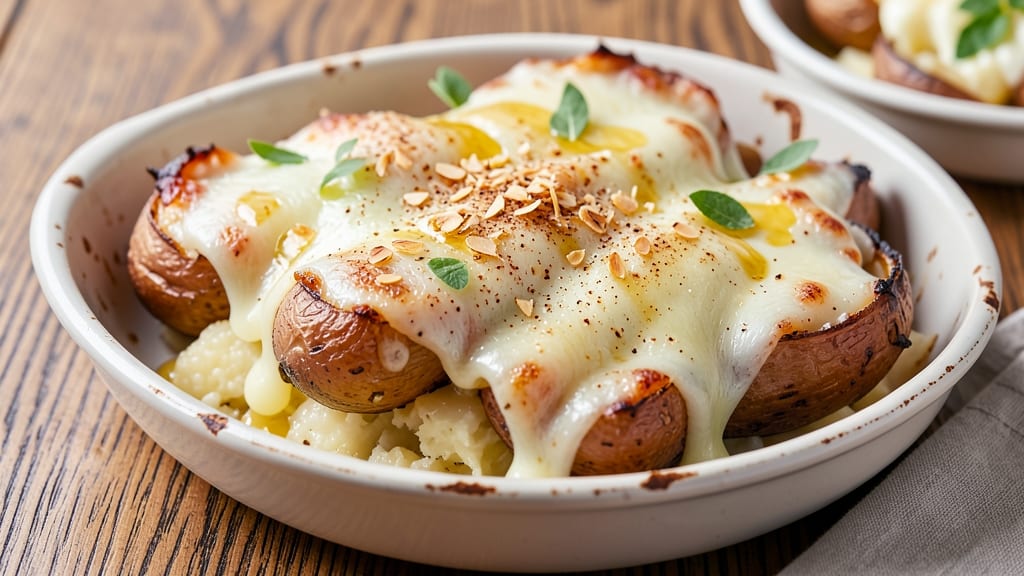 Baked Potato Parmesan Cheese Recipe: Golden Crust Meets Melty Cheese