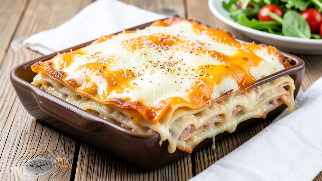 All-Cheese Lasagna Recipe: Triple-Layered Gooey Goodness Without Meat