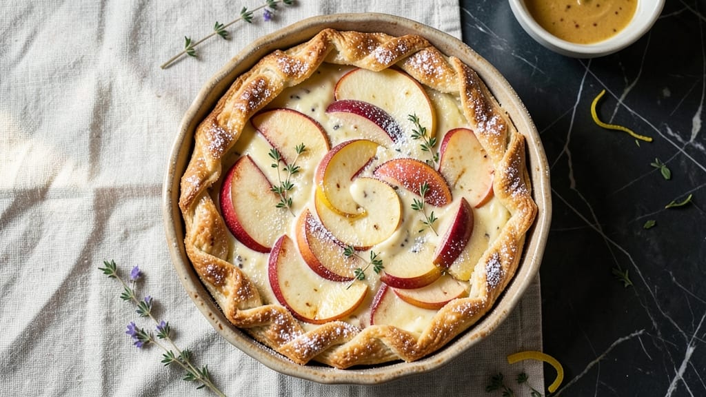 Apple Cheese Tart Recipe: Buttery Crust Meets Spiced Fruit Filling